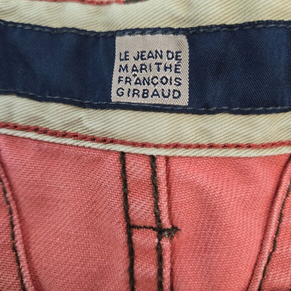 Marithe Francois Girbaud Vintage Tapered Jeans Size 34 - Picture 3 of 8